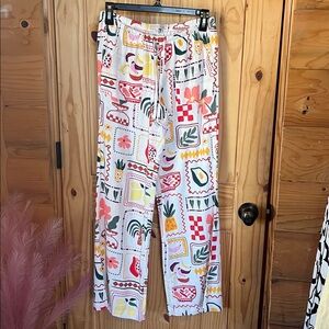 Sincerely Jules Colorful Printed Pants